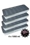4 Pieces 1Lt Storage Container 4X1000Ml Can Be Used in Freezer and Deep Freezer - 4