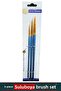 Brush Set of 4 with Round Tips (Watercolor-Acrylic-Oil Painting) - 3