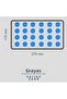 Polycarbonate Drop Praline Chocolate Mold 9.2 Gr |   Cm-3536 - 4