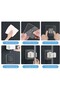 4 Pieces Practical Mop Holder - SVRM Adhesive, White