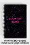 Blackpink Designed A5 Spiral Hard Cover Notebook 120 Pages