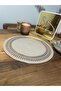 Napkins with Beige Pattern 6 Pcs - 2