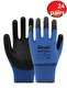 Gloves Nitrile Serrated Zebra Pn5 Red Black Non-Slip No:10 XL 24 Pieces