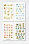 6-Piece Sticker Set / Bullet Journal / Scrapbook / Agenda Sticker Set / Sticker Book - 3