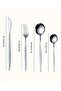 Lazorri Siler Silver 24 Pcs Stainless Steel Cutlery Set - 3