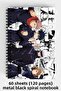Jujutsu Kaisen Anime Design A5 Spiral Bound Hard Cover Notebook 120 Sheets