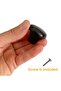 15 Pieces of Hard Plastic Mushroom Button Handle Black Cabinet Furniture Kitchen Cabinet Drawer Door Handle Handle - 2