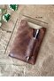(We Write the Name) Notebook Case / Notebook & Pen Gift - Handmade Genuine Leather