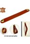 2Pcs Genuine Leather Modern Drawer Cabinet Handle, Leather Handle, Furniture Bathroom Kitchen Cabinet Handles