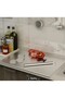 Stainless Steel Single Twist Cutting Board Metal Workbench Protector 40 X 50 cm - 2