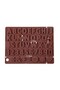 Silicone Mold Emoji Alphabet Letter and Number Chocolate Cake Mold - 5