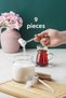Cos-101 Set of 6 Mica Origami Shaped Crystal Coffee Sugar Spice Jam Sauce Spoons - 2