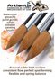 Art Brush 8 Number 5 Li 1 Pack Sable Round Tip Brush Set Gouache Water Acrylic Oil Paint Brush - 2