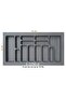 Spoon Holder 49X84 90 Module Gray - 2