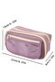 Large Capacity Simple Design Pencil Case Pen Holder School Cosmetic Organizer - 4
