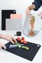 TE-138 3-Piece Plastic Cutting Board Flexible Cutting Board Set Chopping Board Set