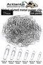 Metal Paper Clip No 2 25mm 250 Li 1 Pack Nickel Plated Metal Paperclip Durable Rustproof 15 Sheets Capacity