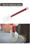36 cm Small Size Silicone Spatula - Mixing, Stripping and Heat Resistant with Hanging Hole - 2