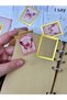 Elegant Butterflies Pink Color Metal Set of 2 Bookmarks/Paper Clips/Bookmark - 4