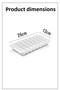32 Compartment Square Model Ice Mold - Icebox - Set of 2 - Anthracite - 2