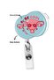 Uterus Be Cool Damla Yoyo Id Badge Yoyo Card Holder - 3