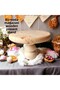 Handmade Cake Stand Lighting Wooden Standing Presentation Serving Stand Cake Fruit Stand - 2