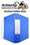 Blue Archive and Project Box 29X36X15Cm 20 Pcs Archive Folder Elastic Plastic Archive Folder Office School - 3