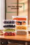 20 Pieces 2 Lt. Freezer Storage Container - Suitable for Deep Freezer, Self-Covered (2000 ml) - 8