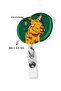 Cool Lama Drop Print Yoyo Collar Card Holder Yoyo Card Holder - 2