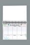 Girl Tower Wooden Schedule Pad - Undated Agenda - Weekly Planner (TIMELESS PLANER) A5 - 5