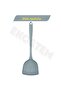 Silicone Wide Tip Spatula - Ultra Hard Tip, High Heat Resistant, Fireproof, and Non-Stick Gray 1 Piece
