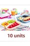 Reis 10 Pieces Breakfast Plate - 3 Compartment Plate