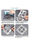 10 Pcs Adhesive Bathroom Drain Protector Hair Collector Insect Strainer - 2