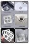 10 Pcs Adhesive Bathroom Drain Protector Hair Collector Insect Strainer - 3