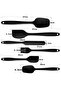 6 Pieces Heat Resistant Fireproof Non-Stick Silicone Spatula Set - 4