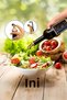 Amber Gold 2-Piece 750 Ml Olive Oil Bottle with Wooden Stand Oil Pot Oil Bowl 750 stands - 4