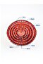 20 cm Ceramic Bowl with Handmade Yellow Tulip Motif - 8