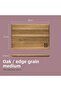 Luxury Cutting Board Oak Medium - 2