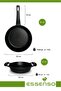 Crystal Casting Granite 28cm Pan and 20 cm Saucepan Set with Silicone Holder - 2