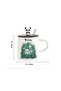 400ml Cute Panda Cup with Lid and Spoon - 4