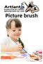 Art Brush 30Pcs Synthetic Brush Economic for Watercolor Acrylic Paint Gouache Paint Oil Paint Art Painting - 6