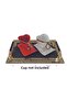 Gold Plexi Decorative and Decorative Tray with Wooden and Mirror for 20x30 cm Coffee Cup - 2