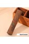 Vintage Brown Leather Pen Holder Treasure Map Nautical Pen Box Compass Pen Box Gift