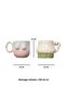 Handmade Ceramic Mug for Women & Men / Chest & Belly Tea and Coffee Cup Set of 2 - 2