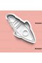 Set of 3 Rockets Cookie Mold and Fondant Mold - 4