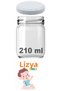 Glass Jar White Lid 210 Cc 9 Pieces Yogurt Baby Food Supplementary Food Jar 15 Pieces Label - 7