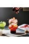 كوب بوروسيليكات مقاوم للحرارة سعة 520 مل - كوب قهوة مموج وعرض - قطعة واحدة - 2