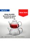 Fire Resistant Borosilicate Glass Teapot Set-Set of 2 - 2