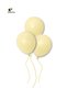 Small Mini Size Yellow Color Macaron Balloon 50 Pieces 6 Inch 15 Cm Party Balloon Soft Color Birthday Decoration - 2