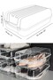 10Pcs Women Shoe Box - Transparent Shoe Organizer Storage Box Organizer Travel Box - 7